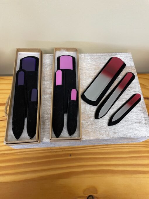 3 Pc Glass File Gift Set