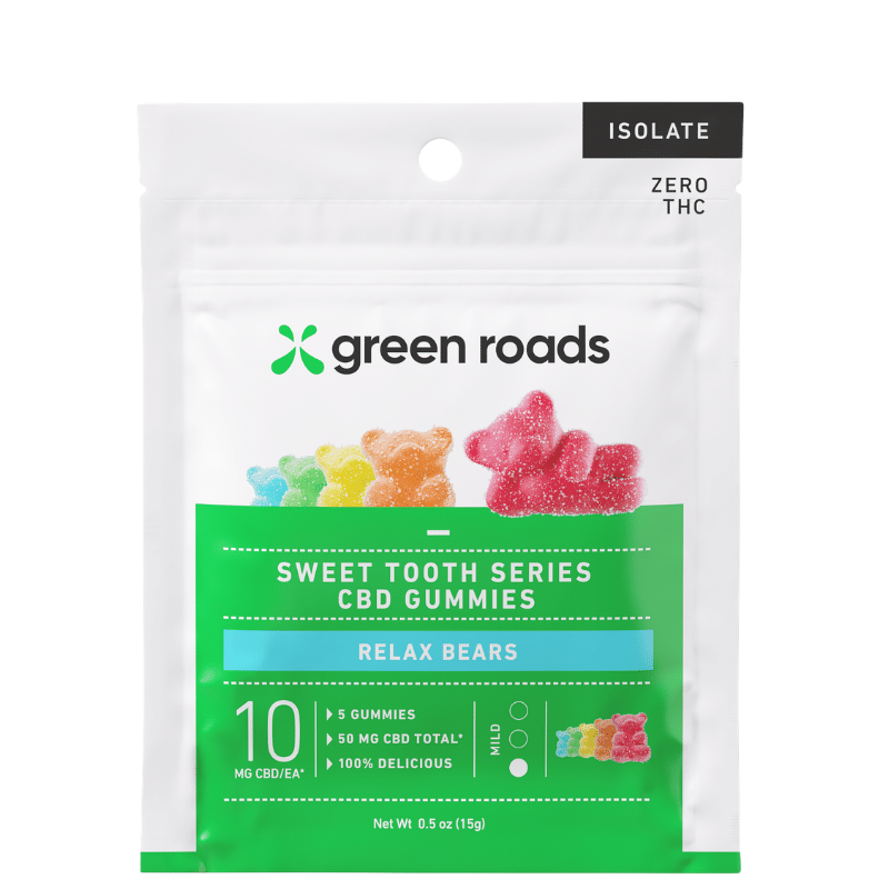 Green Roads On The Go Relax Bears 50mg Joyous Green Green Roads On The Go Relax Bears 50mg Joyous Green