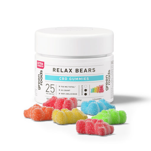 Green Roads Extra-Strength CBD Relax Bears