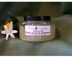 Dead Sea Salt Body Scrub  8oz