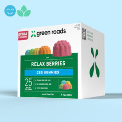 Green Roads Extra Strength CBD Relax Berries gummies  25mg 30ct