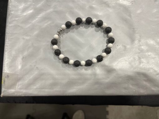 Aromatherapy Bracelet--made with Lava Stones - Image 3
